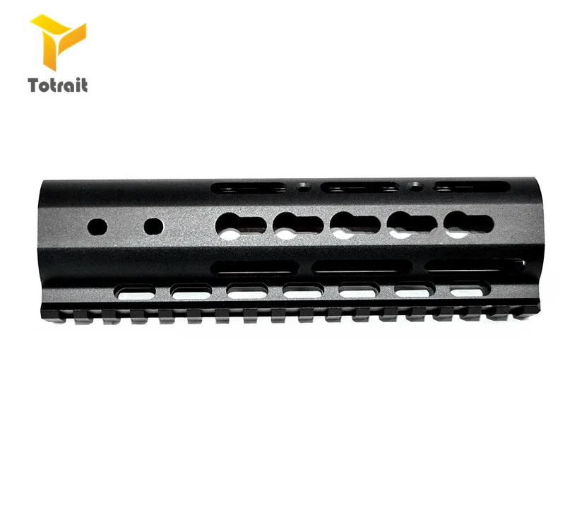 Montar com Porca de Aço Totrait M-lok Mlok 9 10 12 13.5 15 17 19 Fino Livre Float Handguard Rifle Scope Ar15 7 Mod. 1271247 12 float M-LOK handguard rifle scope montar com porca de aço