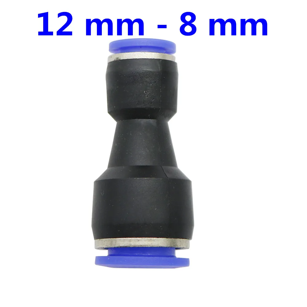 12mm-8mm Воздушный пневматический шланг диаметром 10 мм, 8 мм, 6 мм, 12 мм, 4 мм, 16 мм - Цвет: 12mm-8mm