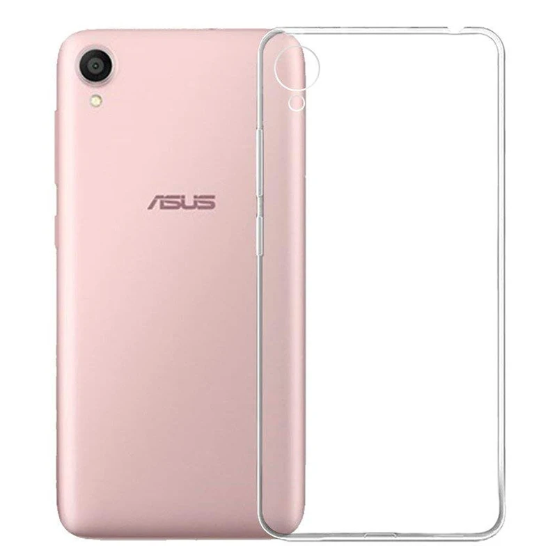 Чехол Happy new year для Asus Zenfone 3 4 5 Selfie Max Pro Plus(M1) Zoom Live L1 ZS630KL ZB555KL ZB501KL ZA550KL милый олень - Цвет: Clear