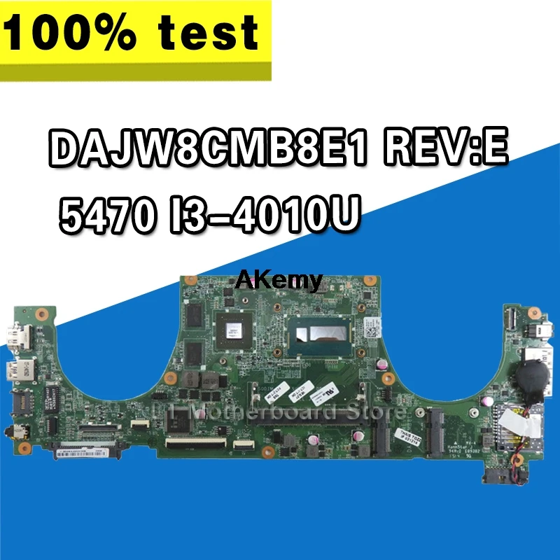 

DAJW8CMB8E1 Laptop motherboard for Dell Vostro 5470 original mainboard I3-4010U GT740M