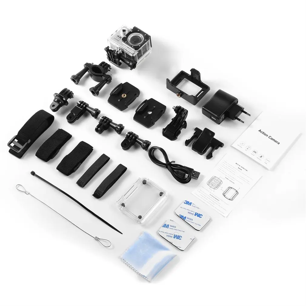 

LESHP Ultra HD 4K Sport Action Camera WIFI 1080P 16MP+ 170 Degree Angle Waterproof DV Camcorder FOR Outdoor Sports