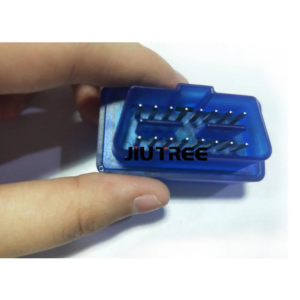 JIUTREE беспроводной сканер Мини ELM327 Bluetooth OBD2 аппаратные средства V1.5/V2.1ELM 327 для Android/Symbian поддержка OBDII протокол