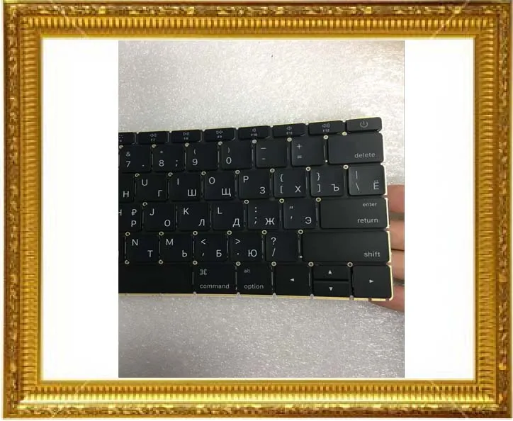 Ноутбук A1534 Клавиатура RU стандарт для Macbook A1534 русская клавиатура с Маленькая клавиша Enter ключи год