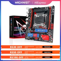 MACHINIST – carte mère X99 pour ordinateur de bureau, composant pc, compatible avec processeurs XEON E5 V3 V4, socket LGA 2011 3, mémoire DDR4 ECC, M.2 NVME 