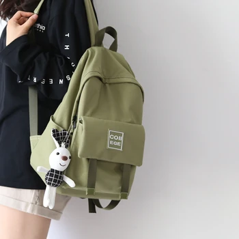 

Japanese College Women's Backpack Female 2020 New Fashion School Bag for Teens Korean High School College Backpack Women Bookbag