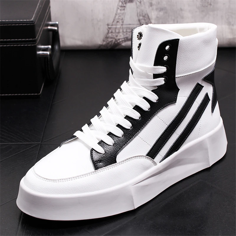 

New Ankle Boots For Young Men Genuine Leather Boots Fashion Vulcanized Boots Men Boots Quality Brand Men Sneakers Men Shoes