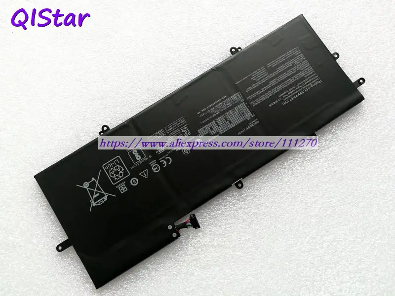 QISTAR 11,55 V 57Wh натуральная C31N1538 Аккумулятор для ноутбука Asus ZenBook флип UX360UA UX360UA-1A UX360UA-1B UX360UA-1C UX360UA-C4010T