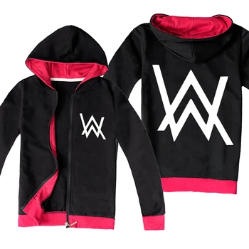 

Alan Walker zipper coat Long Sleeve children Clothing Boys Kids Hoodies Sweatshirt T-Shirts Girls Cotton Tops Tees Baby Cartoon