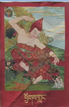 

35,46 '/Tibet y Nepal bordado de seda thangka exorcismo Buda diosa de la Misericordia