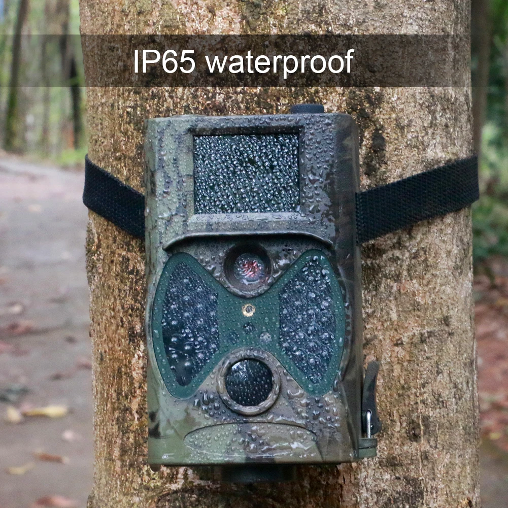 Hunting Trail Camera 16MP Night Vision 1080P Video Wireless Wildlife Cameras for Hunter Photos Trap Surveillance