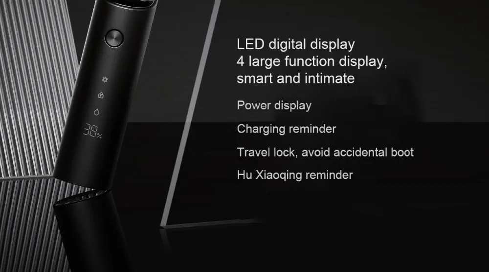 Бритва для электробритва Xiaomi Mijia для мужчин, перезаряжаемая машинка для сухого влажного бритья с 3 головками, триммер для бороды, моющийся, с двойным лезвием