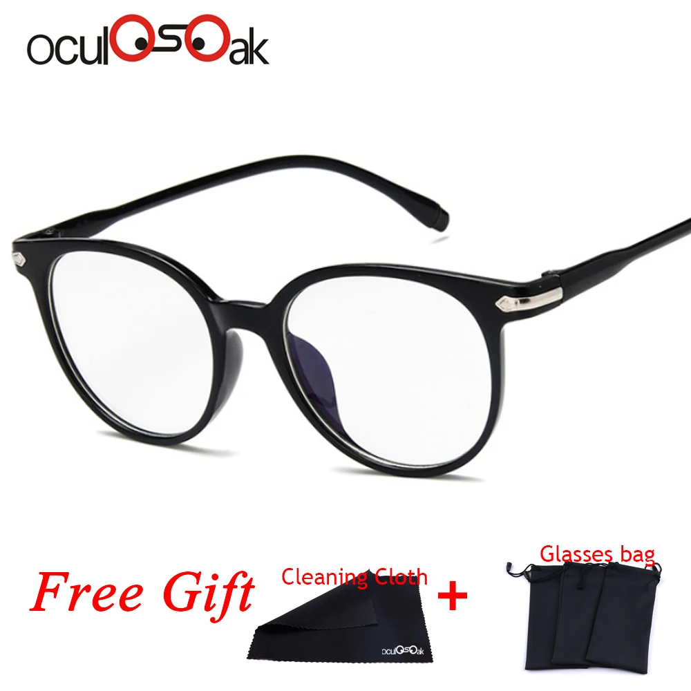 Оправа «кошачий глаз» очки оправа с прозрачными линзами женские Брендовые очки оптические оправы близорукость нерд черные синие оправы для очков