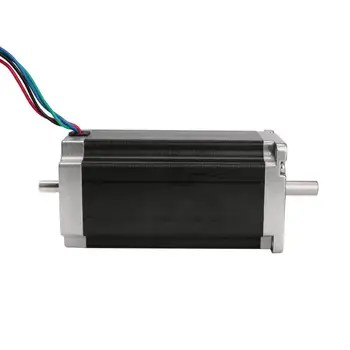 

Motor of Face Musk Machine! Nema 23 Stepper Motor 340 oz-in 84mm 4A 8mm Flat shaft Dual Shaft CNC machine Kits