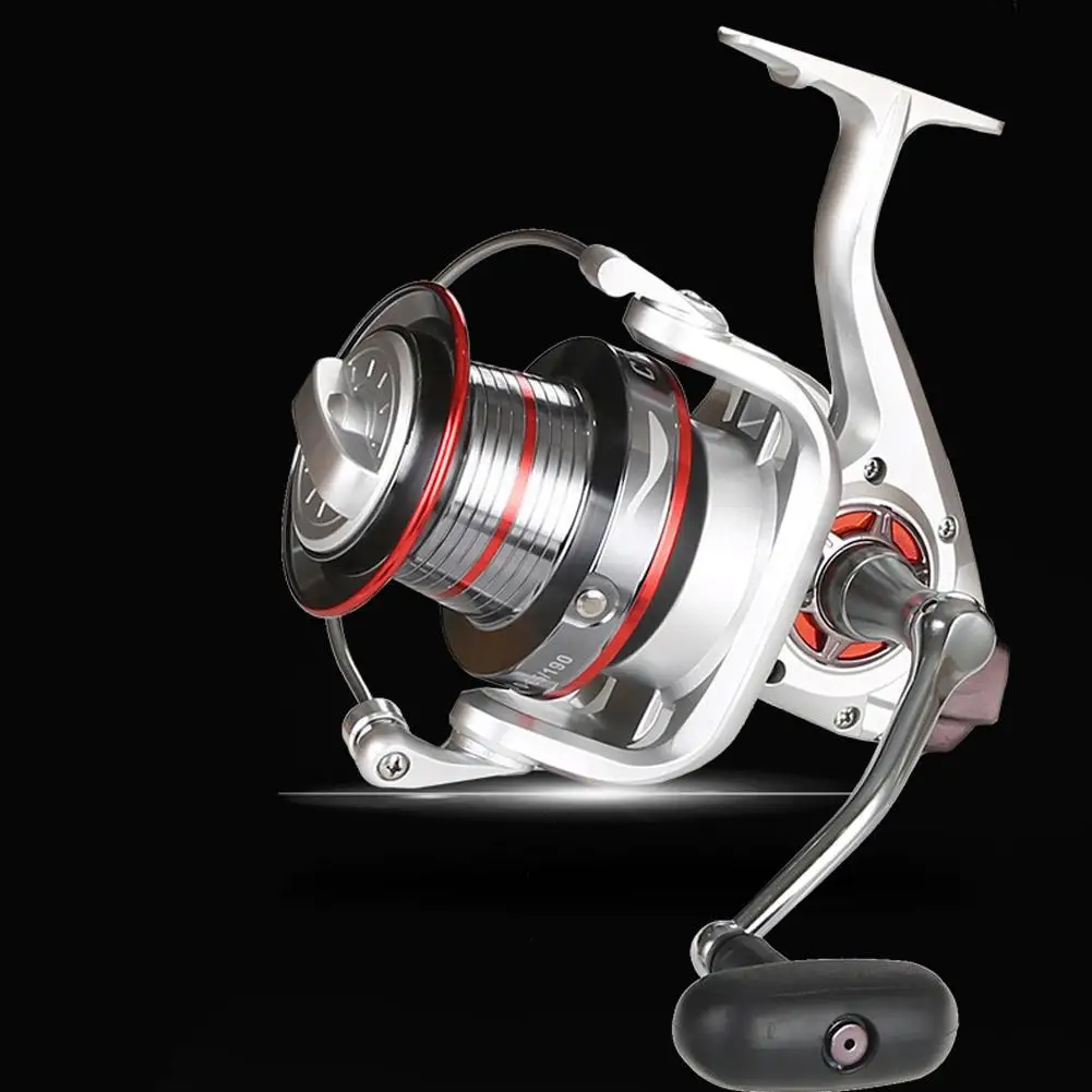 

Spinning Reel Big Fishing Distant Wheel Metal Long Casting Reel 9000/10000/12000 4.0:1 Gear Ratio On For Sea Fishing Tackle
