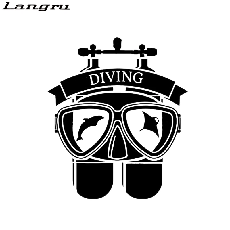 Langru 15 5*18 см интересные морские животные спорт Экстремальный Дайвинг костюм