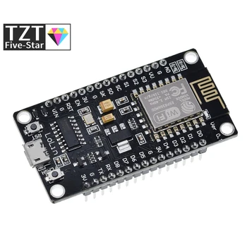 

Wireless module NodeMcu v3 CH340 Lua WIFI Internet of Things development board ESP8266 with pcb Antenna and usb port for Arduino