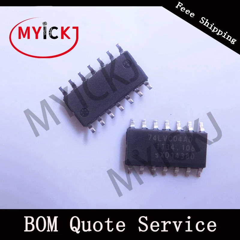 10 шт. SN74LVC04ADR SOP14 микросхема с шестью инверторами IC чип