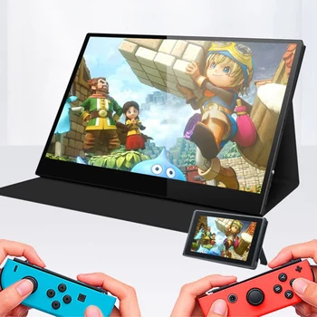 

14" Portable Touch Monitor Compatible With Ps4 Xbox Ns Switch Game Console Display Computer Exband Touch Screen With HDR Cover