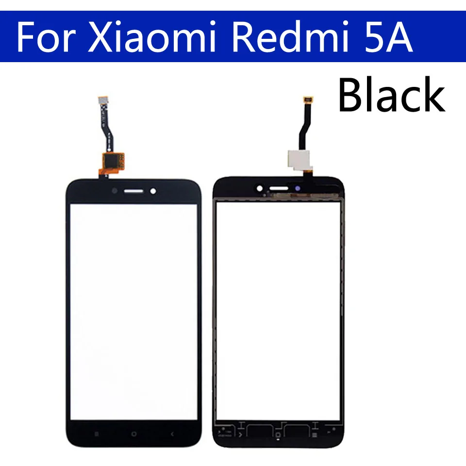 5," для Xiaomi Redmi 5A Redmi5A Сенсорная панель Сенсорный ЖК-дисплей стеклянная линза Панель сенсорный экран дигитайзер