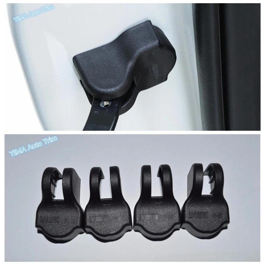 

Lapetus Auto Styling Inner Door Stop Rust Waterproof Protector Cover Trim 4 Pcs / Set Fit For INFINITI Q50 QX50 Q70 Plastic