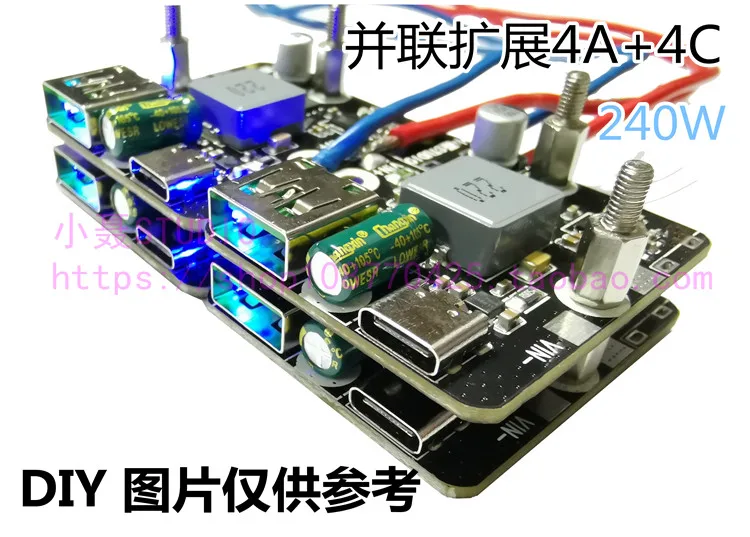Полный мульти протокол PPS Qc4+ SCP PD вспышка зарядка Vooc Настольный автомобиль Быстрая зарядка Sw3518