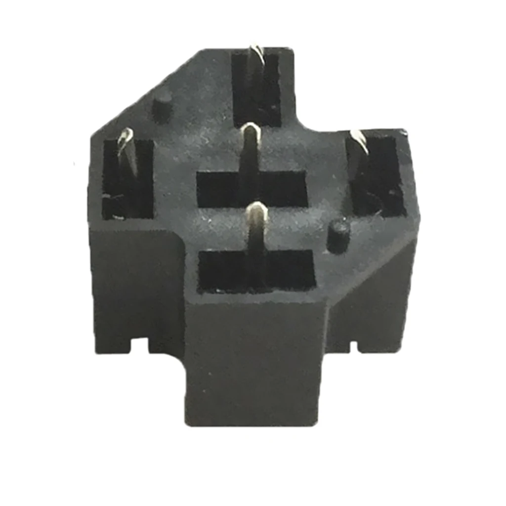 1  40A 5Pin SPDT PCB Board Mount Relay Socket Connector With Terminals