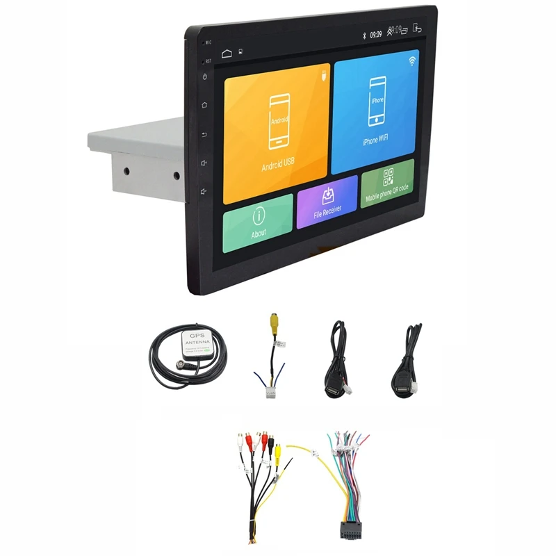 

10.1 Inch Android 8.1 Car Mp5 Player Contact Screen Bluetooth Radio Gps Navigation Hd Camera