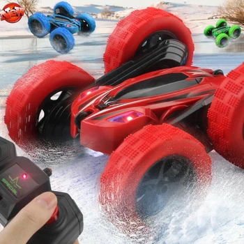 

Outside Wireless Control Double Side Stunt Off-Road RC Car 2.4G 360 Degree Roll High Speed Driving Remote Control Car Toy Model