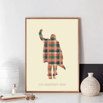 

The Breakfast Club classic minimalist movie Canvas poster No Frame