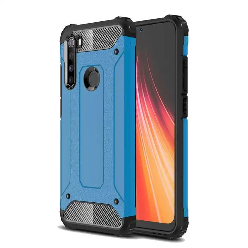 Mokoemi железная Броня ударопрочный чехол для Xiaomi Redmi Note 7 6 5 4x4 чехол для Xiaomi Redmi Note 7 6 5a 4x Pro Чехол для телефона - Цвет: Sky Blue