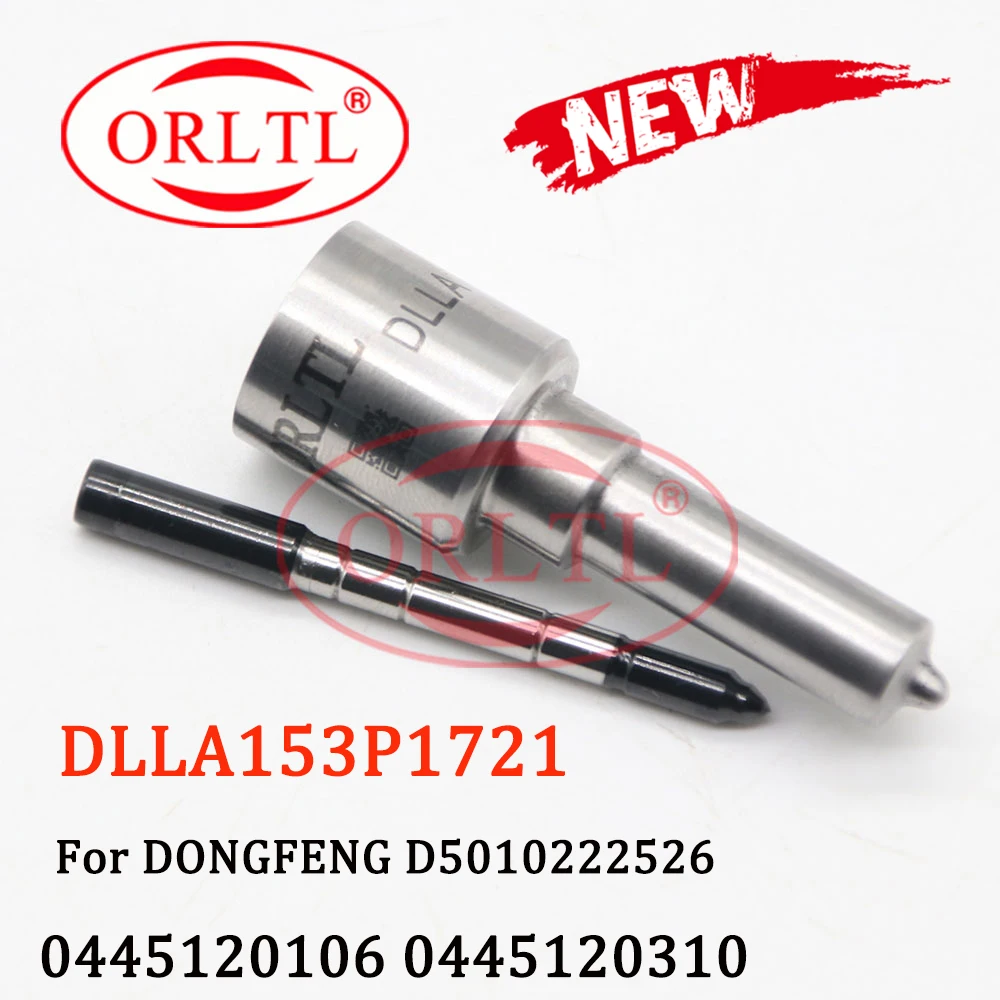 

ORLTL Diesel Engine Fuel Injector DLLA153P1721 (0 433 172 056) And Nozzle DLLA 153 P 1721 (0433172056) For 0445120106/0445120310