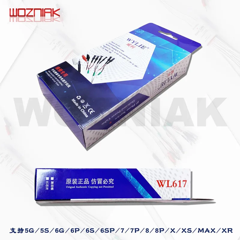 WOZNIAK power-on провод для IPHONE 5/5s/6/6 P/6 S/6SP/7G/7 P/8G/8 P/X/XR/XS/XSMAX линия тестирования интерфейса обслуживания