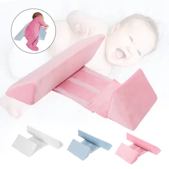 

Infant Baby Positioning Pillow Waist Support Anti Partial Head Newborn Baby Shaping Pillow Anti-rollover Side Sleeping Pillow