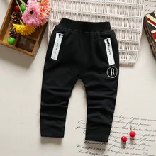 Kare le yuan/новые стильные осенние детские брюки среднего и большого размера модные мягкие и удобные трикотажные брюки из чистого хлопка в Корейском стиле