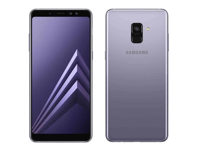 refurbished iphone Unlocked Original Samsung Galaxy A8 2018 A530F mobile phone LTE Octa Core 5.6" 3 Camera RAM 4GB ROM 32G ,Free shipping iphone se refurbished
