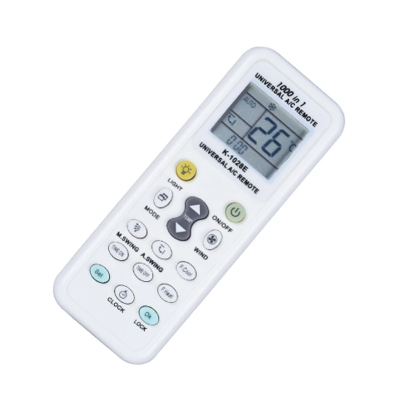 1000 In 1 Universal A/C Remote Control LCD Controller for Smart Home Air Conditioner Remote Control