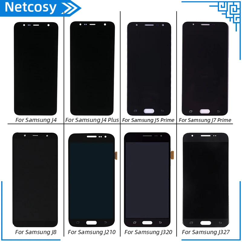 ЖК дисплей с сенсорным экраном и дигитайзером в сборе для Samsung Galaxy J4 J4Plus J6Plus J5Prime