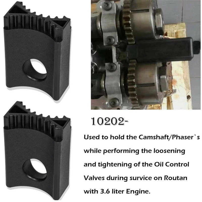 Strumento di sincronizzazione della catena di distribuzione dell'albero a camme per motori vw routan/dodge/chrysler mini van 3.6l 10200a 10202 10369a 5.0  34