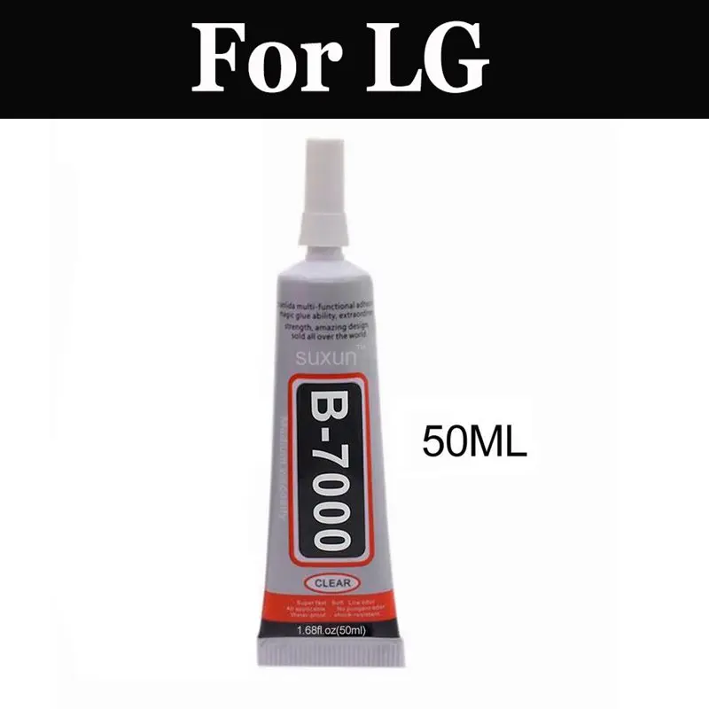 

50ml Glue Epoxy Resin Clear Type Phone Screen Repair For LG G5 G6 G7 fit G7 ThinQ K10 K3 LTE K5 K7 K8 K9 Q6 Q7 Q8 Stylus 3