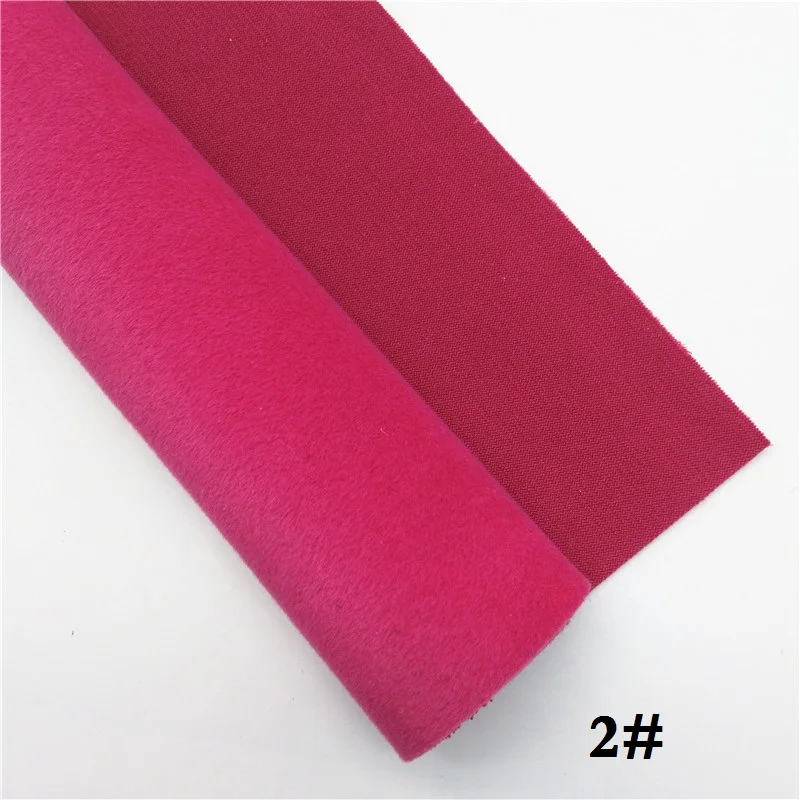 2 Glitterwishcome 21X29 см A4 Размер бархатная ткань листы для бантов, GM646A - Цвет: 2