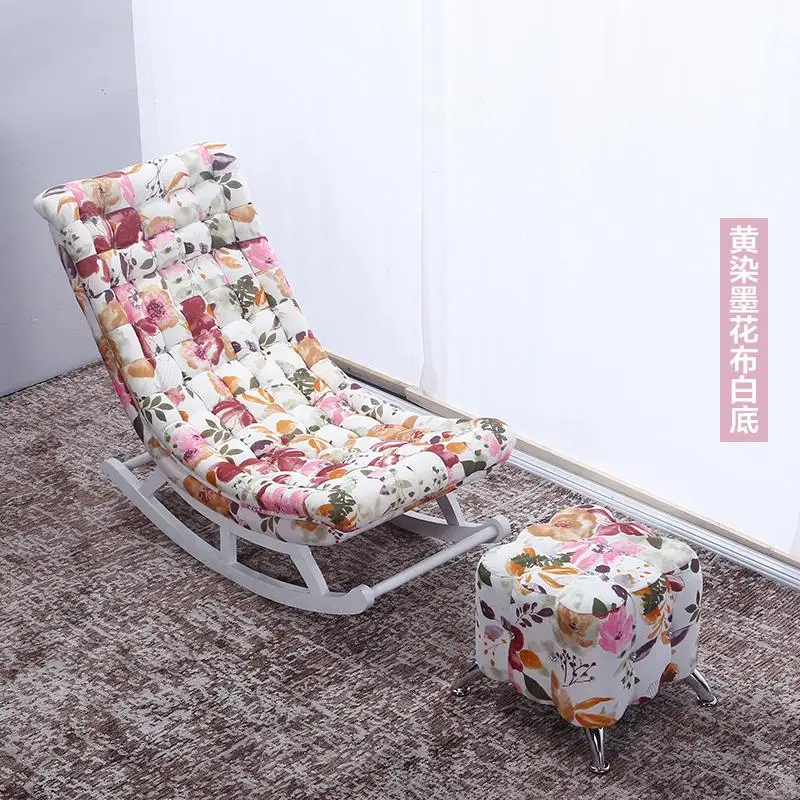 style 16 Европейское счастливое кресло-качалка для отдыха, шезлонг, балконное кресло-качалка, одноместный диван, кресло Сиеста, кресло-качалка - Цвет: style 16