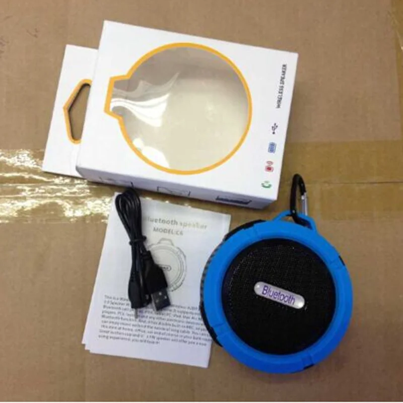 Мини аудио водонепроницаемый bluetooth динамик поддержка TF Мультфильм с мобильной