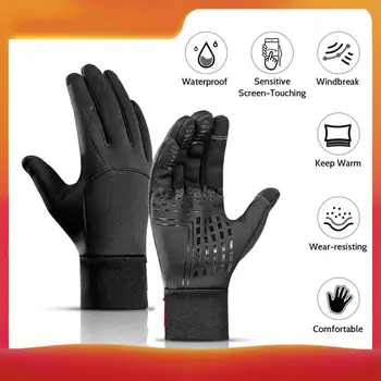 

Warm Winter Gloves For Outdoor Ski Hiking Motorcycle Scooter Gloves Sports Waterproof Toccare Schermo