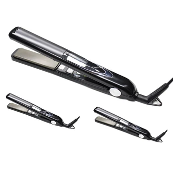 

Professional Vibrating Titanium Chapinha Hair Straightener Fast Straightening Flat Iron Super High Temperature Fast Heating Iron