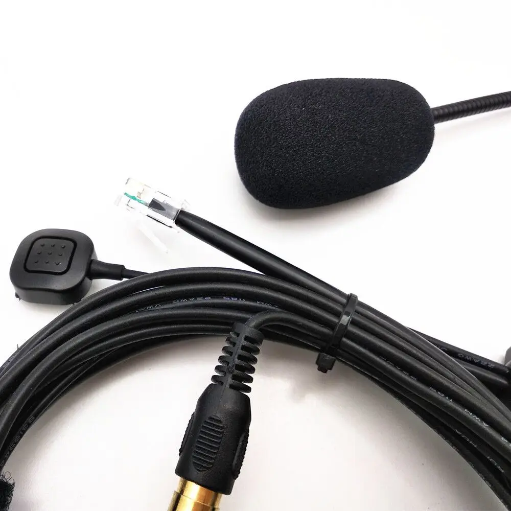 1 комплект 6 Pin палец Hands-free микрофон для автомобиля радио Yaesu FT-7800 FT-2800 FT-8800 FT-8900 FT-1802 FT-1807