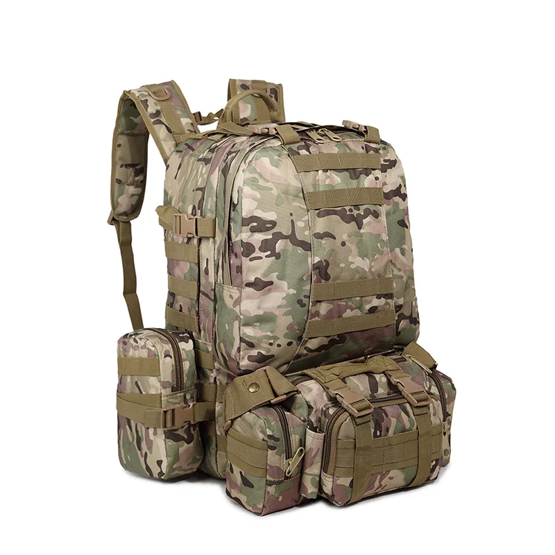 

Combination Bag Large Capacity Multi-function Outdoor Camouflage Camping Mountaineering Bag