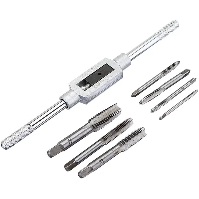 6pz Kit Stampo Metrico Supporto Strumento M6 M7 M8 M10 M12 Kit - Foto 5