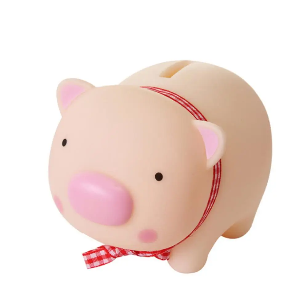 pig Милая силиконовая кукла, Детская копилка, мультяшная копилка, копилка, коробка, экономия денег, монета, милый мультфильм, животное, детская игрушка, для комнаты, настольная, декоративная - Цвет: pig