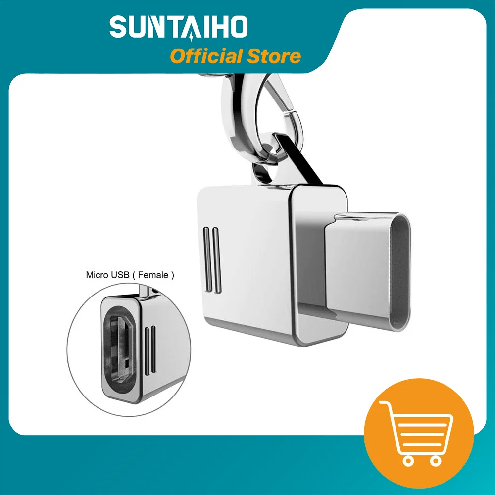 Адаптер Suntaiho Micro USB Type C OTG адаптер к 3 1 папа для Samsung S8 S9 Plus Note 8 LG Macbook|Переходники и