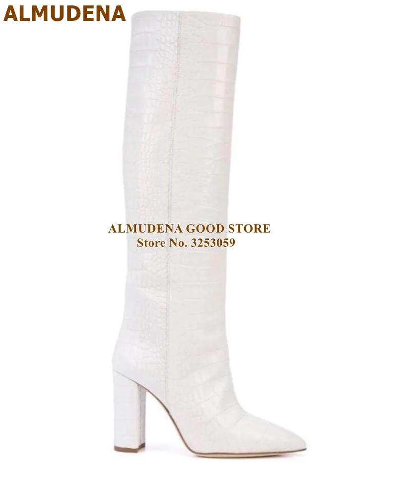 white gladiator boots